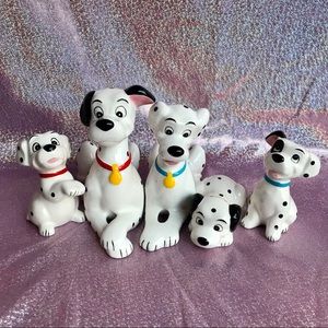 Porcelain 101 Dalmatians Disney Figurines 🐾